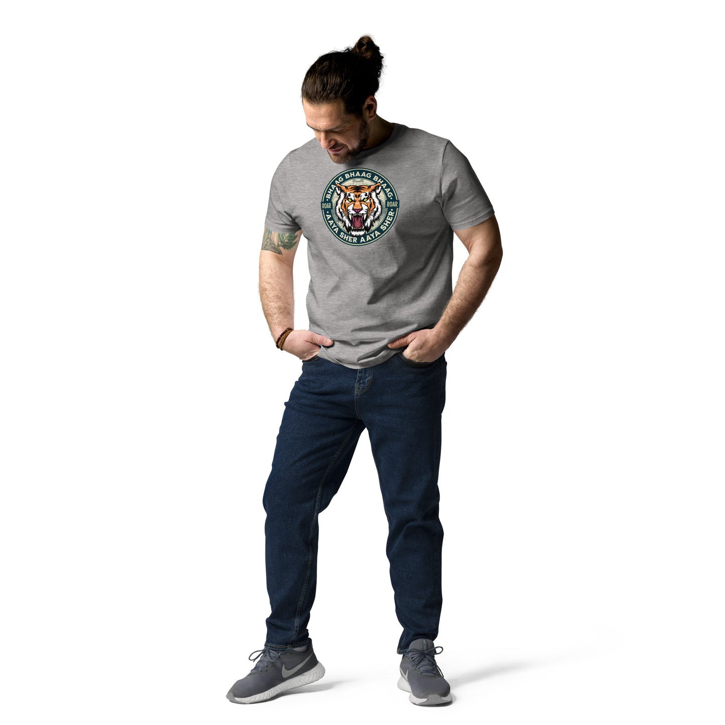 Sher Aaya Sher Unisex organic cotton t-shirt