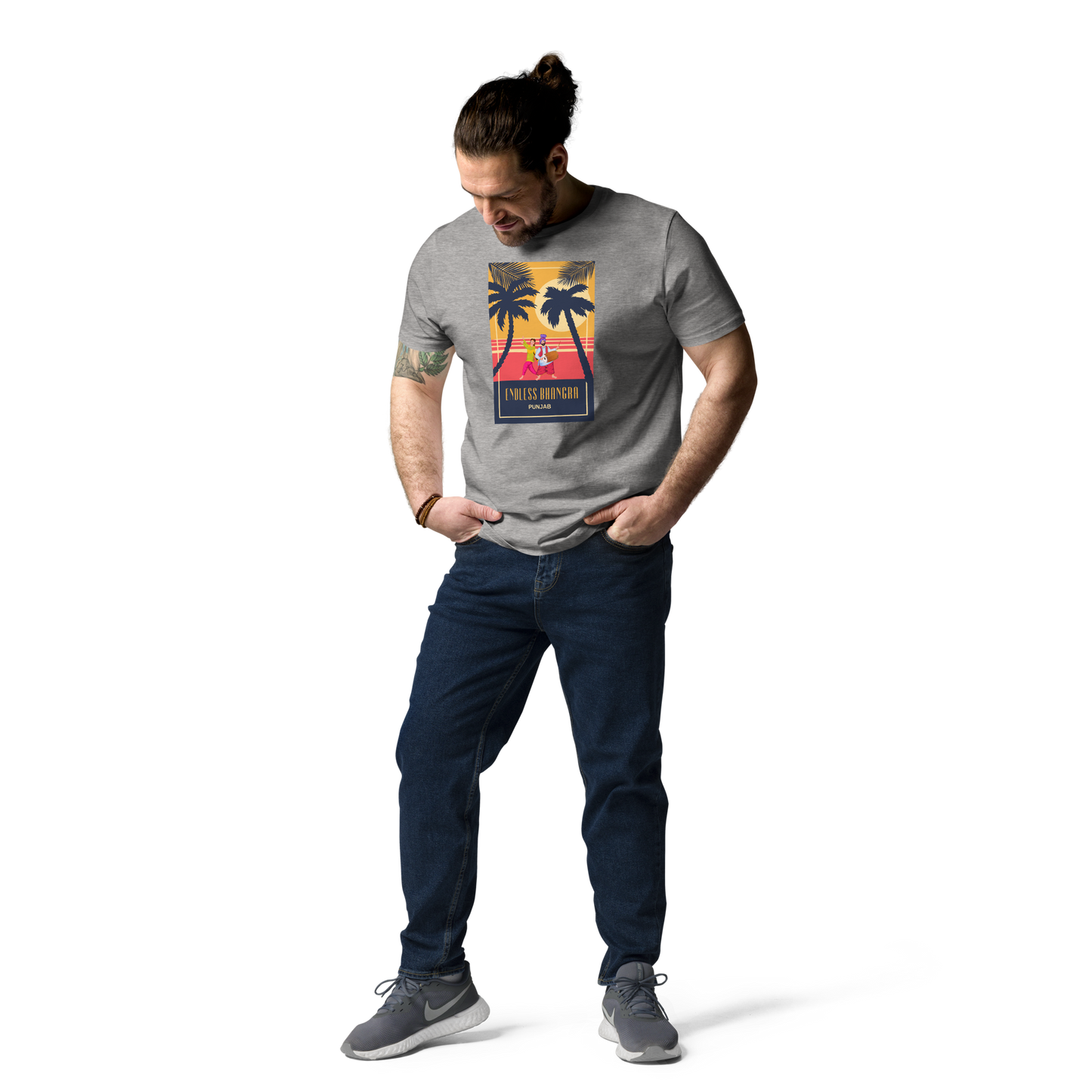 Endless Bhangra Unisex organic cotton t-shirt
