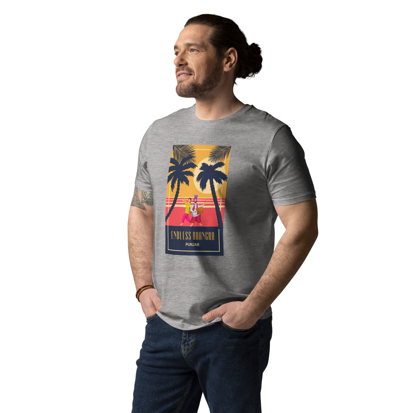 Endless Bhangra Unisex organic cotton t-shirt