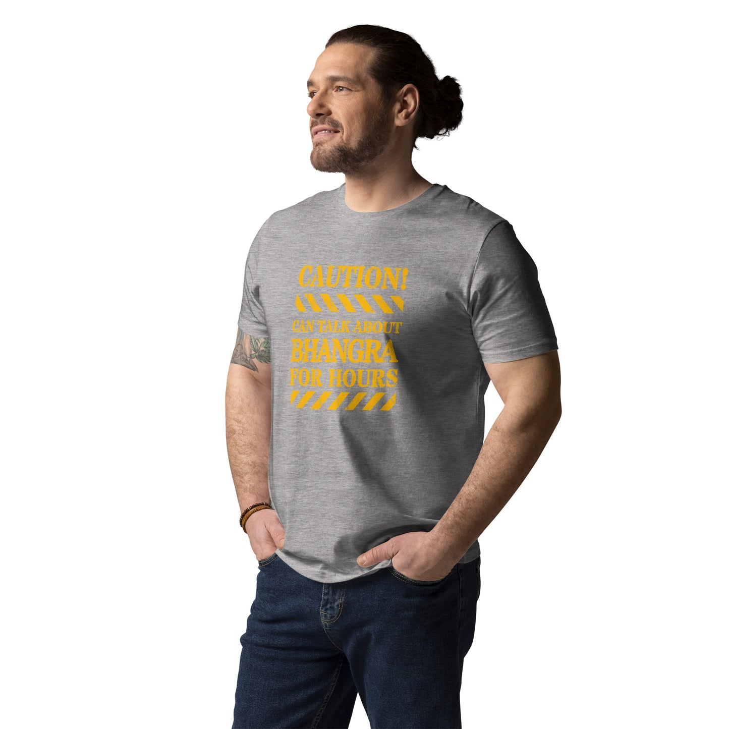 TALK BHANGRA Unisex organic cotton t-shirt