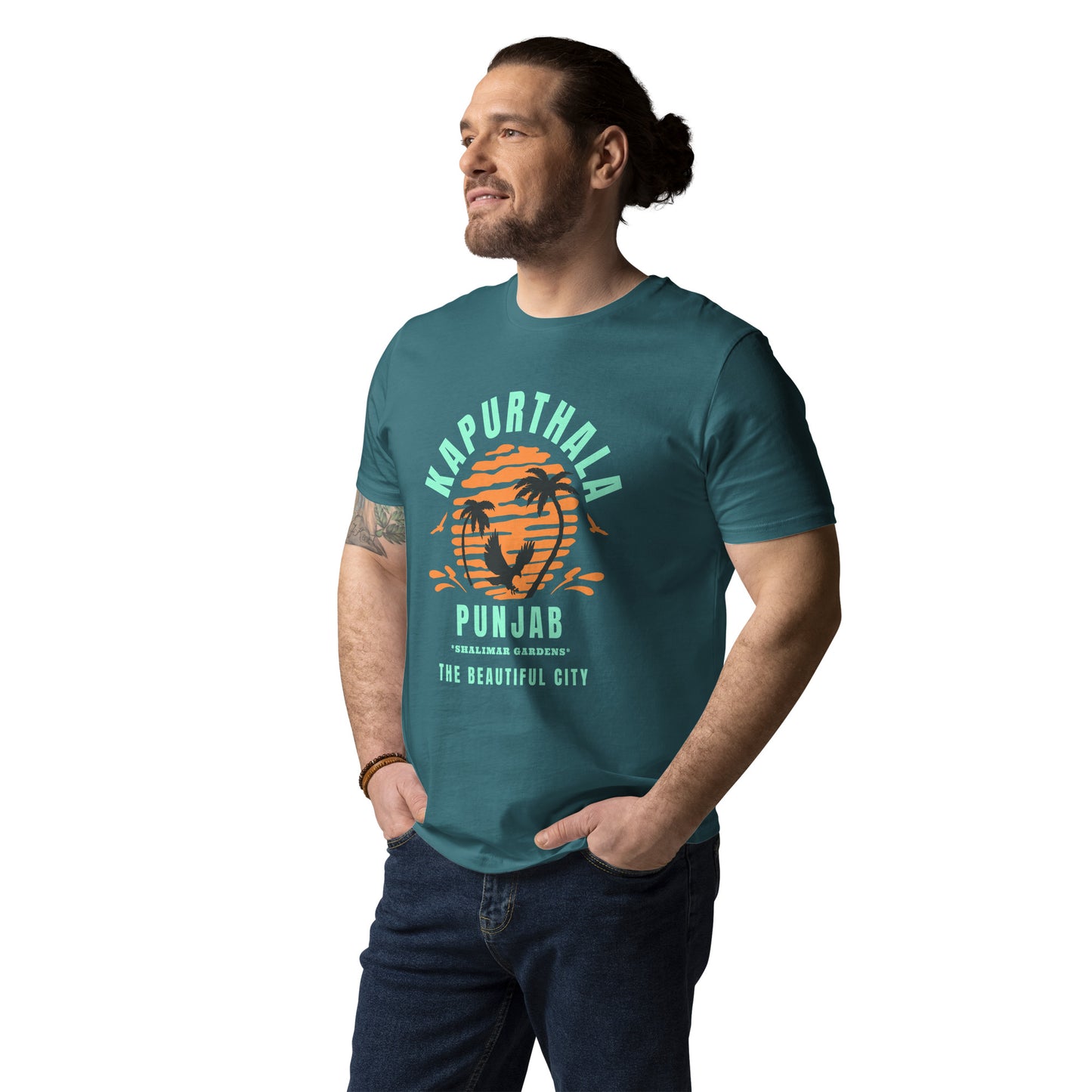 Kapurthala Punjab Unisex organic cotton t-shirt