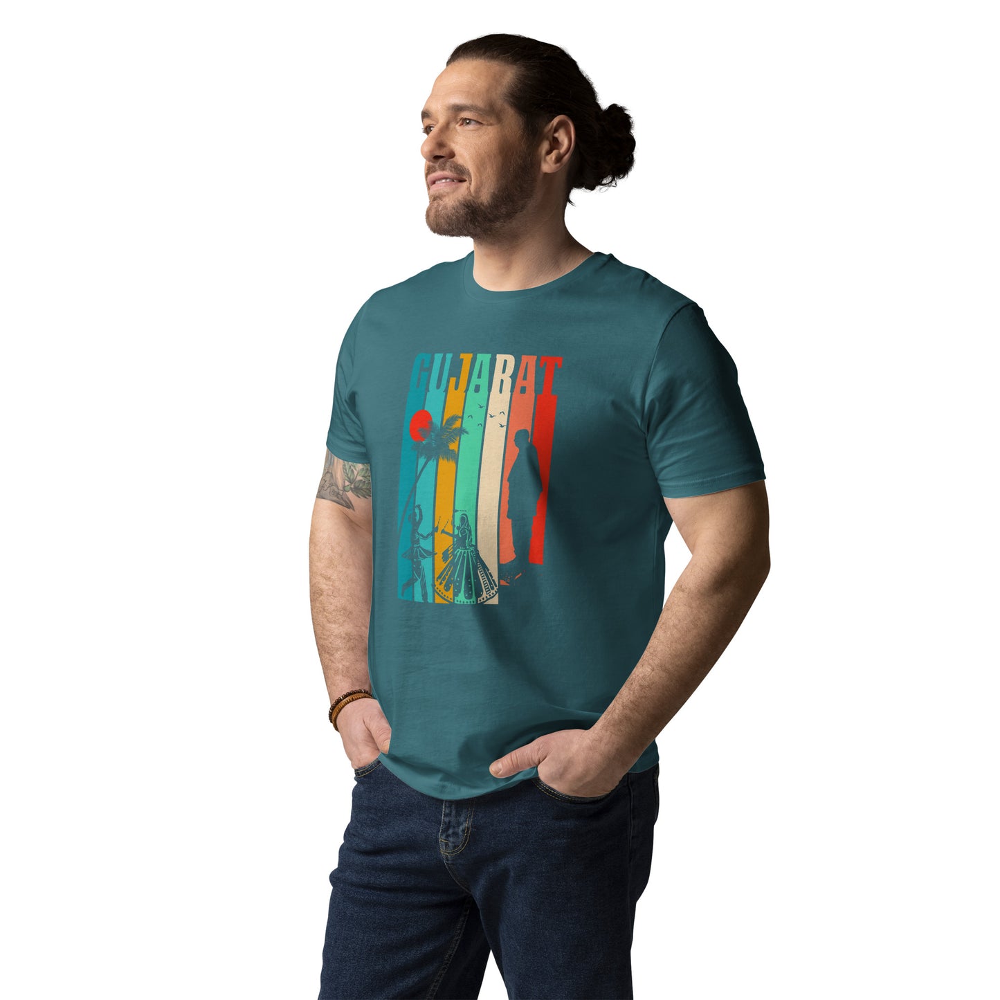 Gujarat Unisex organic cotton t-shirt