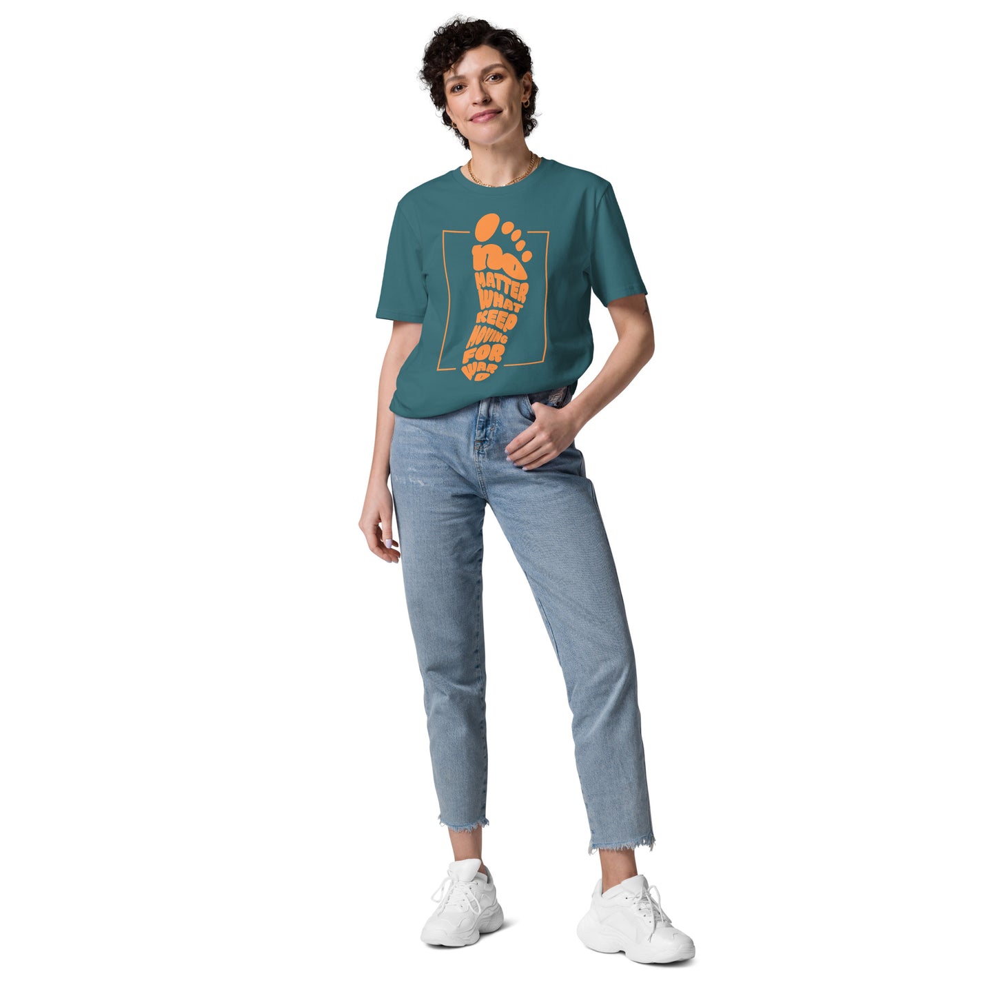 Keep Moving Unisex organic cotton t-shirt
