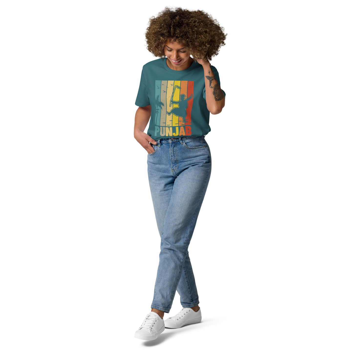 Punjab Unisex organic cotton t-shirt