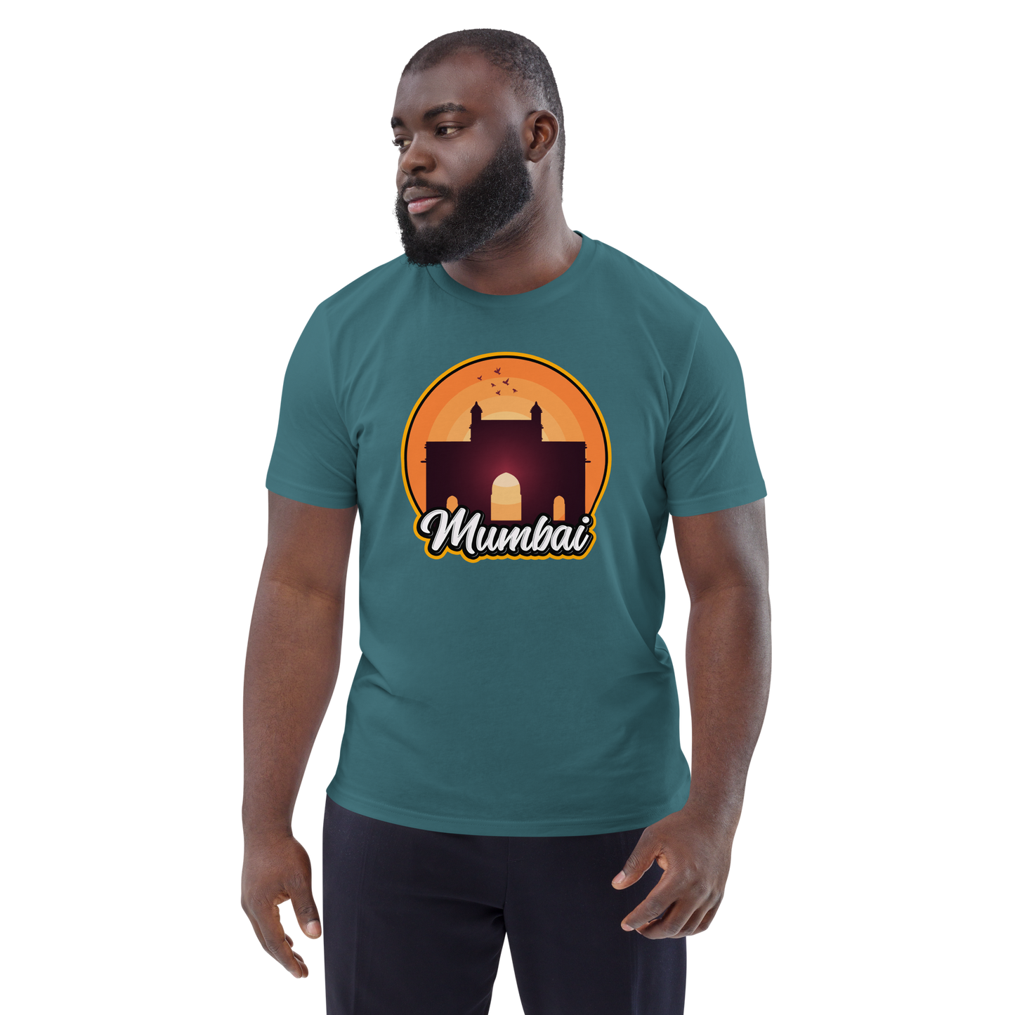 Mumbai - Unisex organic cotton t-shirt