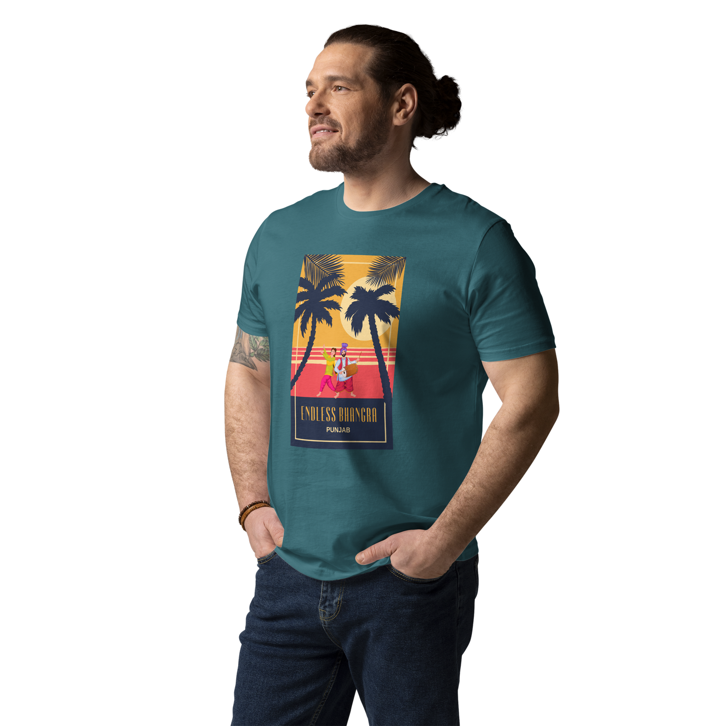 Endless Bhangra Unisex organic cotton t-shirt