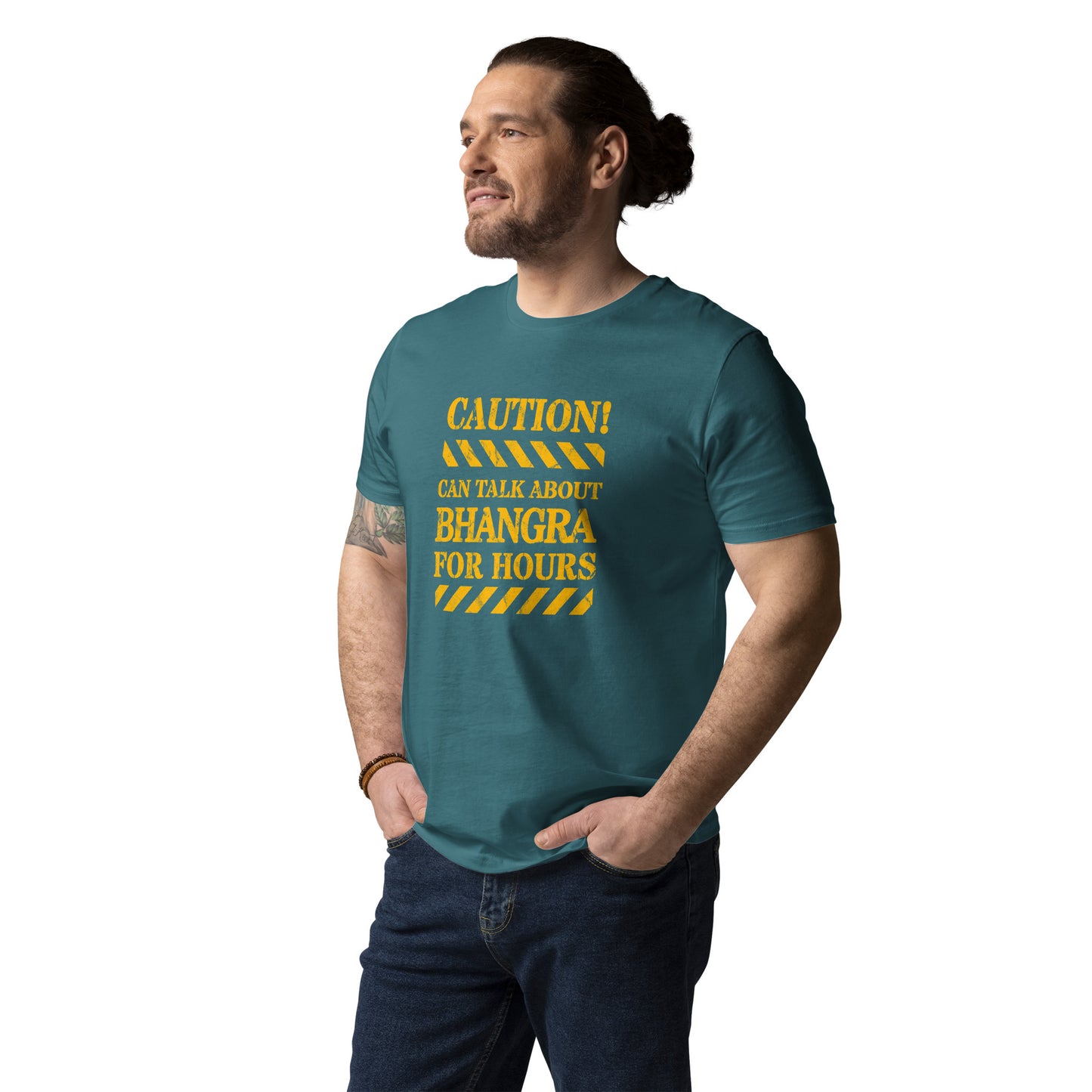 TALK BHANGRA Unisex organic cotton t-shirt