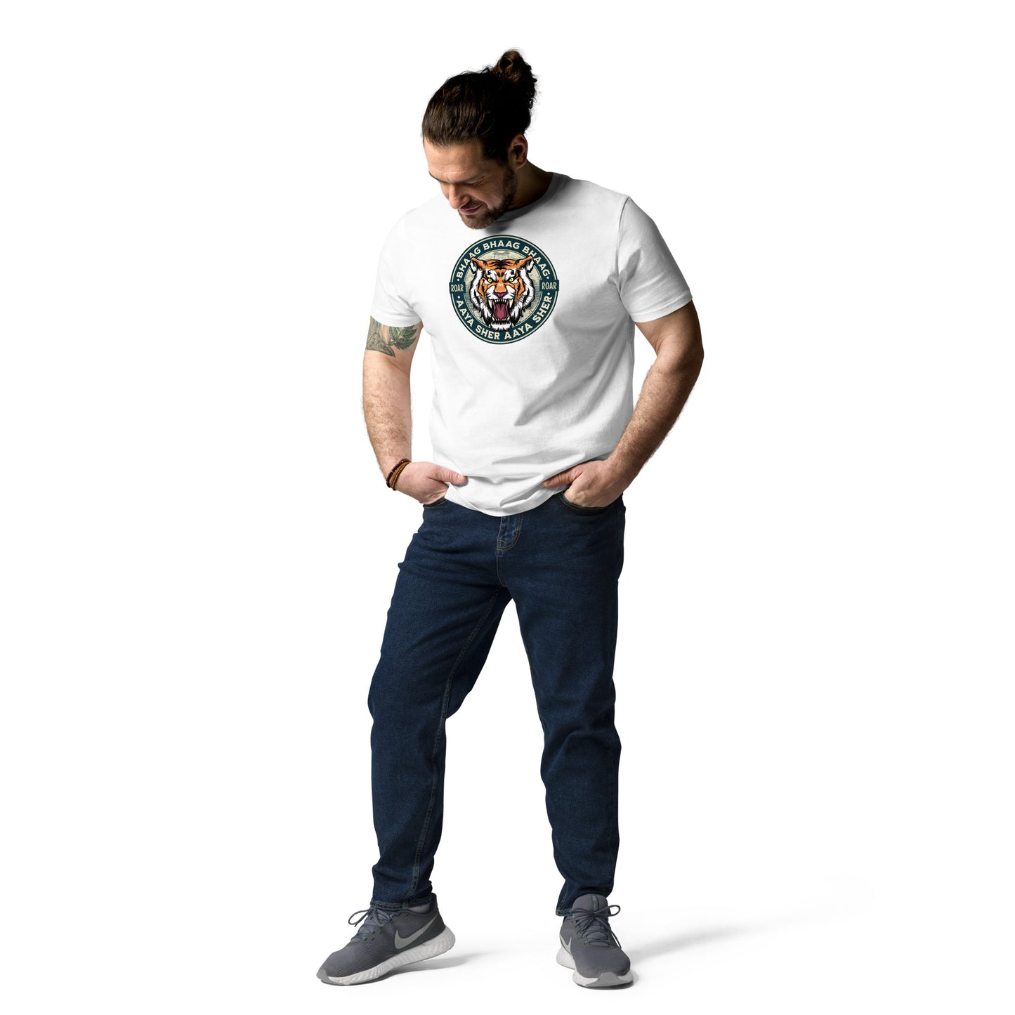 Sher Aaya Sher Unisex organic cotton t-shirt
