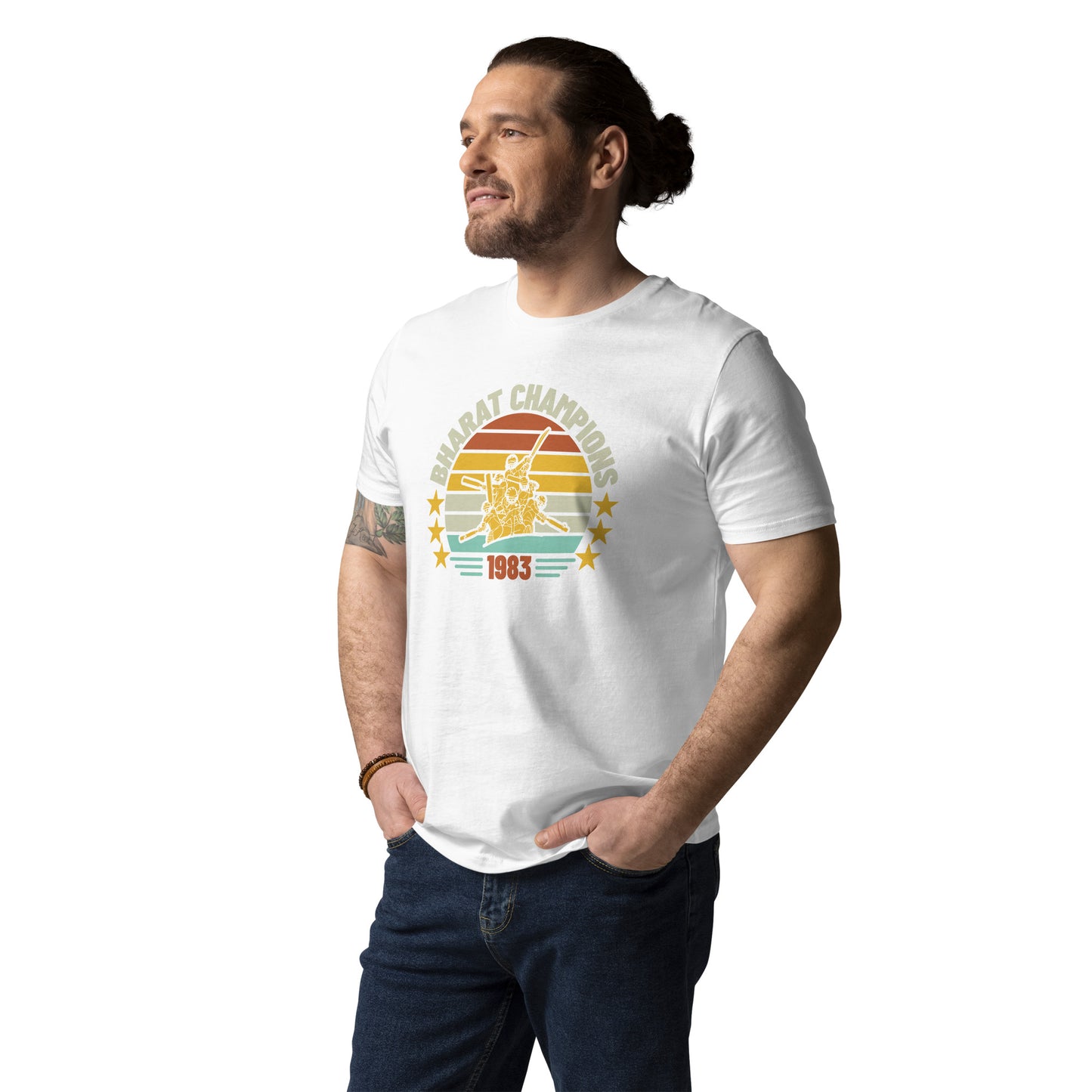 Bharat Champions 1983 Unisex organic cotton t-shirt