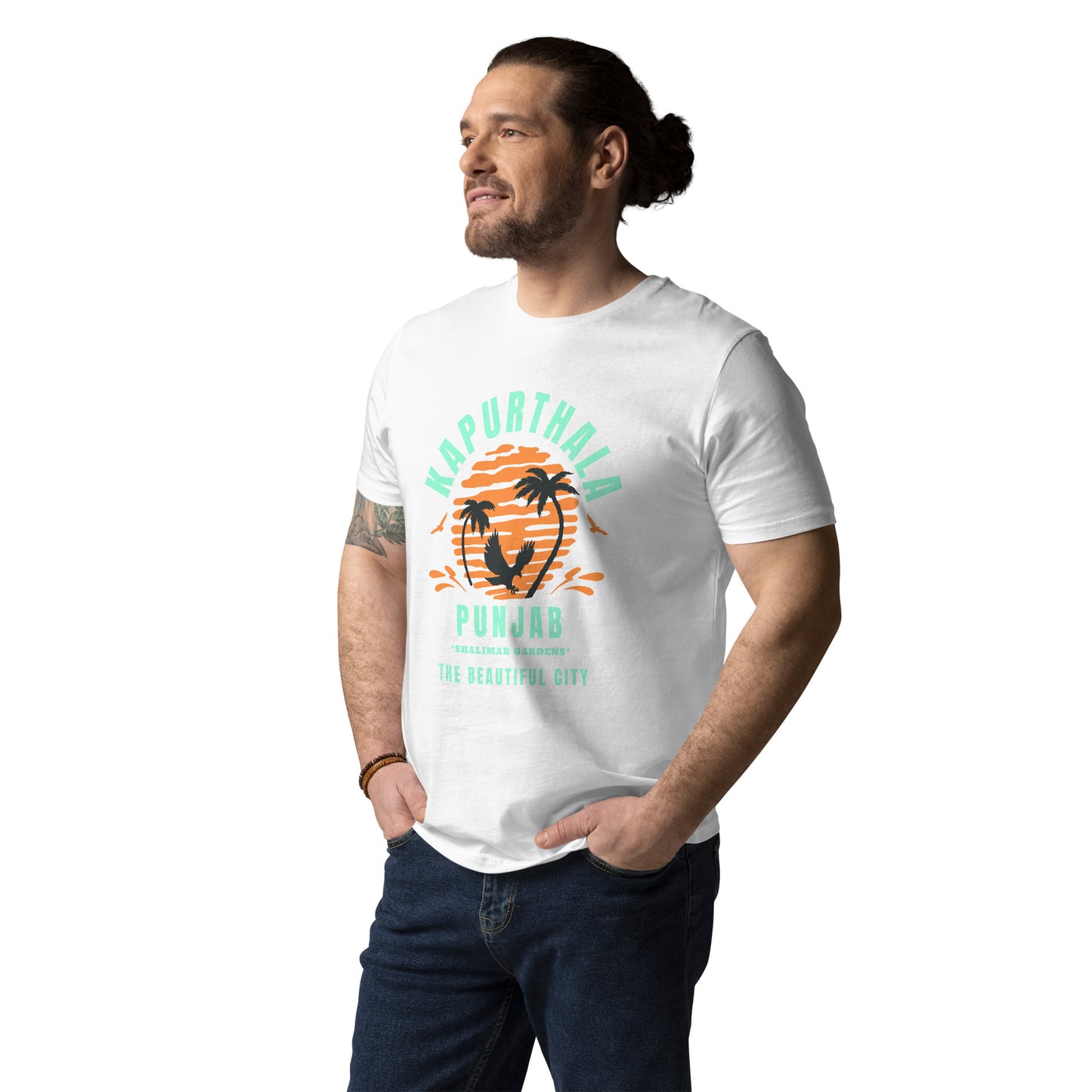 Kapurthala Punjab Unisex organic cotton t-shirt