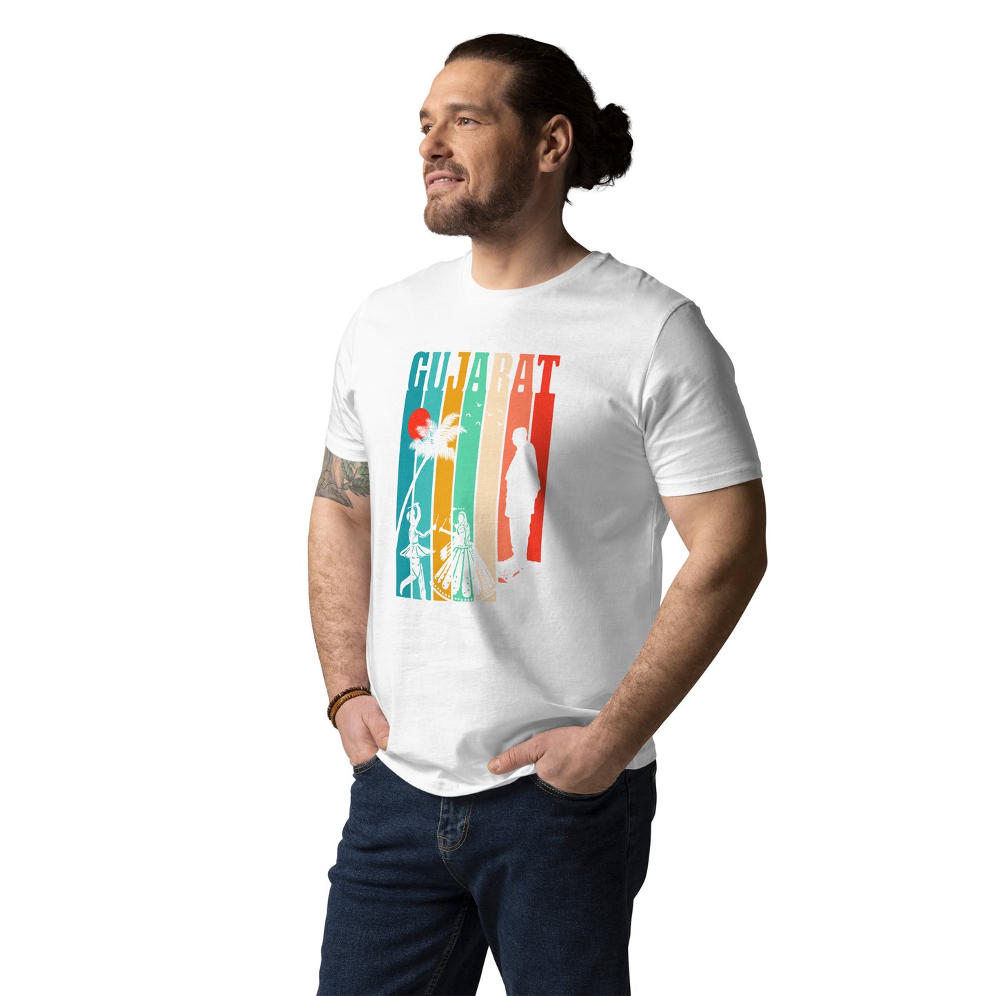 Gujarat Unisex organic cotton t-shirt