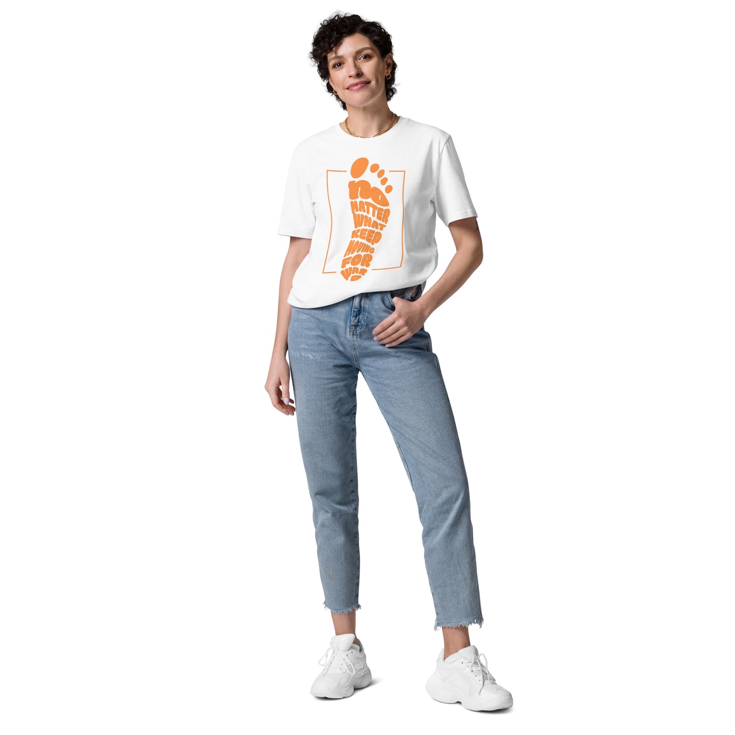 Keep Moving Unisex organic cotton t-shirt