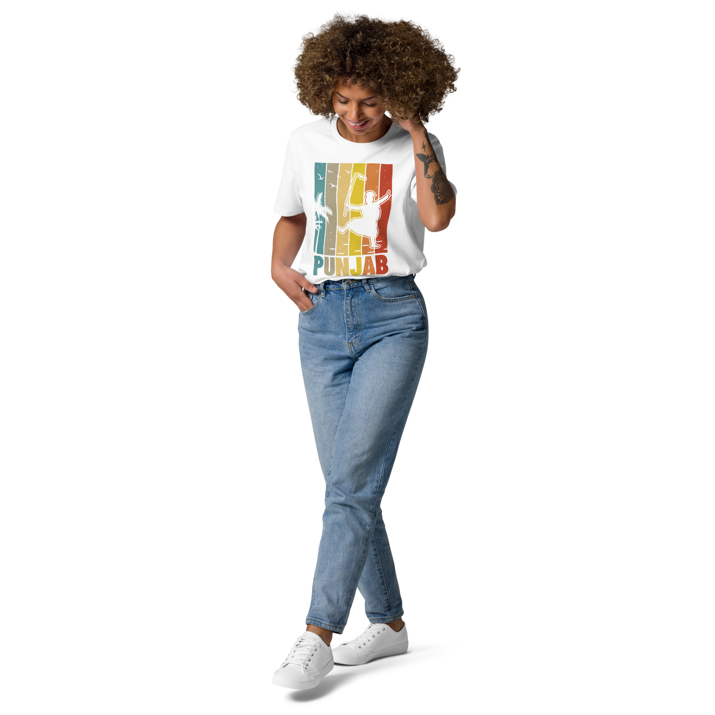 Punjab Unisex organic cotton t-shirt