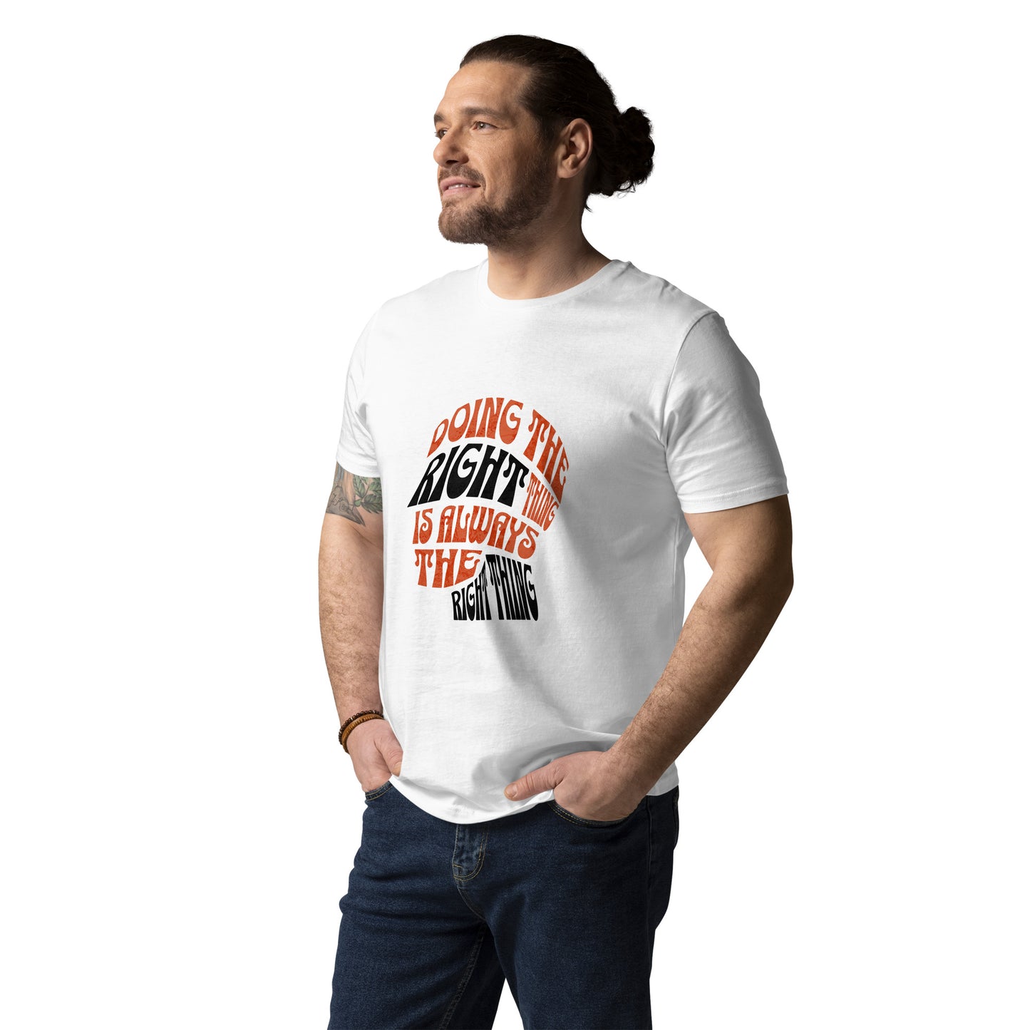 Do The Right Thing Unisex organic cotton t-shirt
