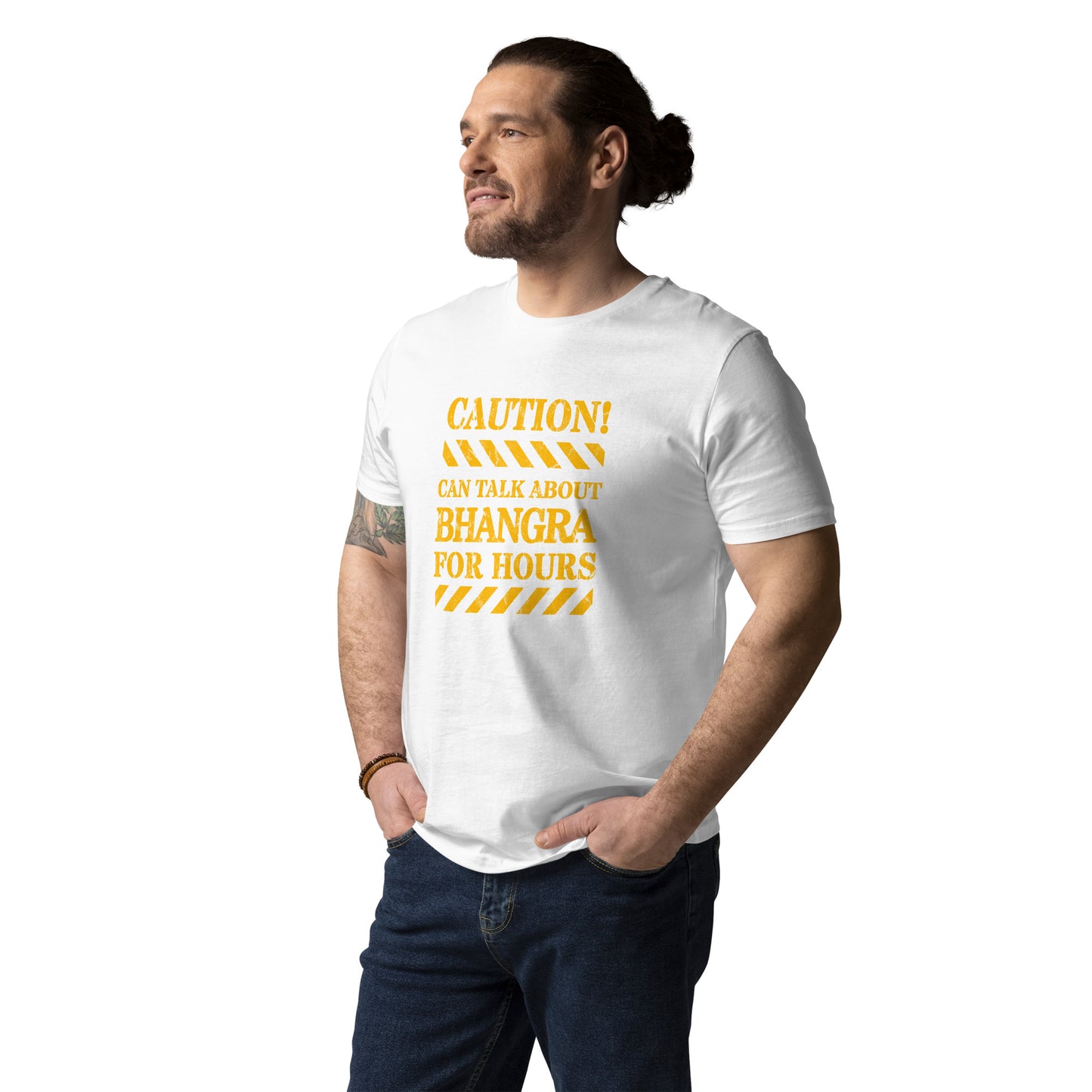 TALK BHANGRA Unisex organic cotton t-shirt