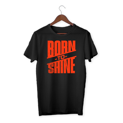 BORN TO SHINE 3 - Unisex organic cotton t-shirt