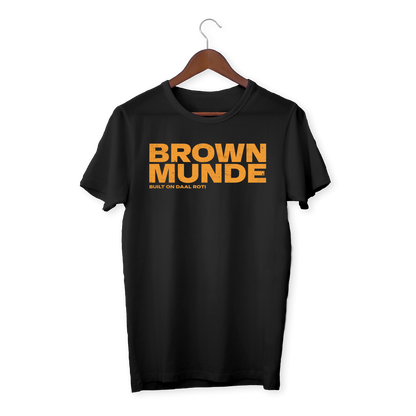 BROWN MUNDE - Unisex organic cotton t-shirt