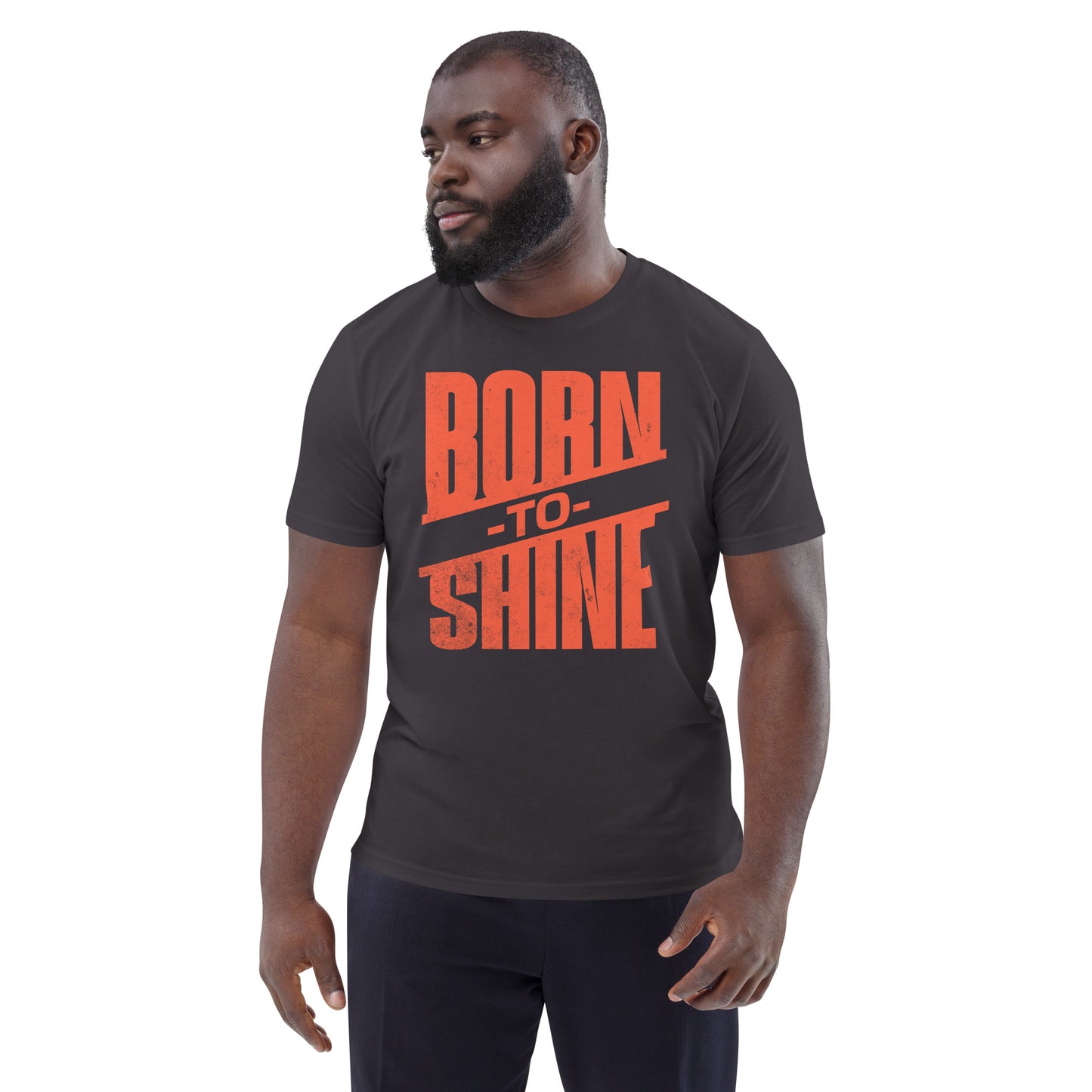 BORN TO SHINE 3 - Unisex organic cotton t-shirt