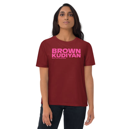 BROWN KUDIYAN - Unisex organic cotton t-shirt