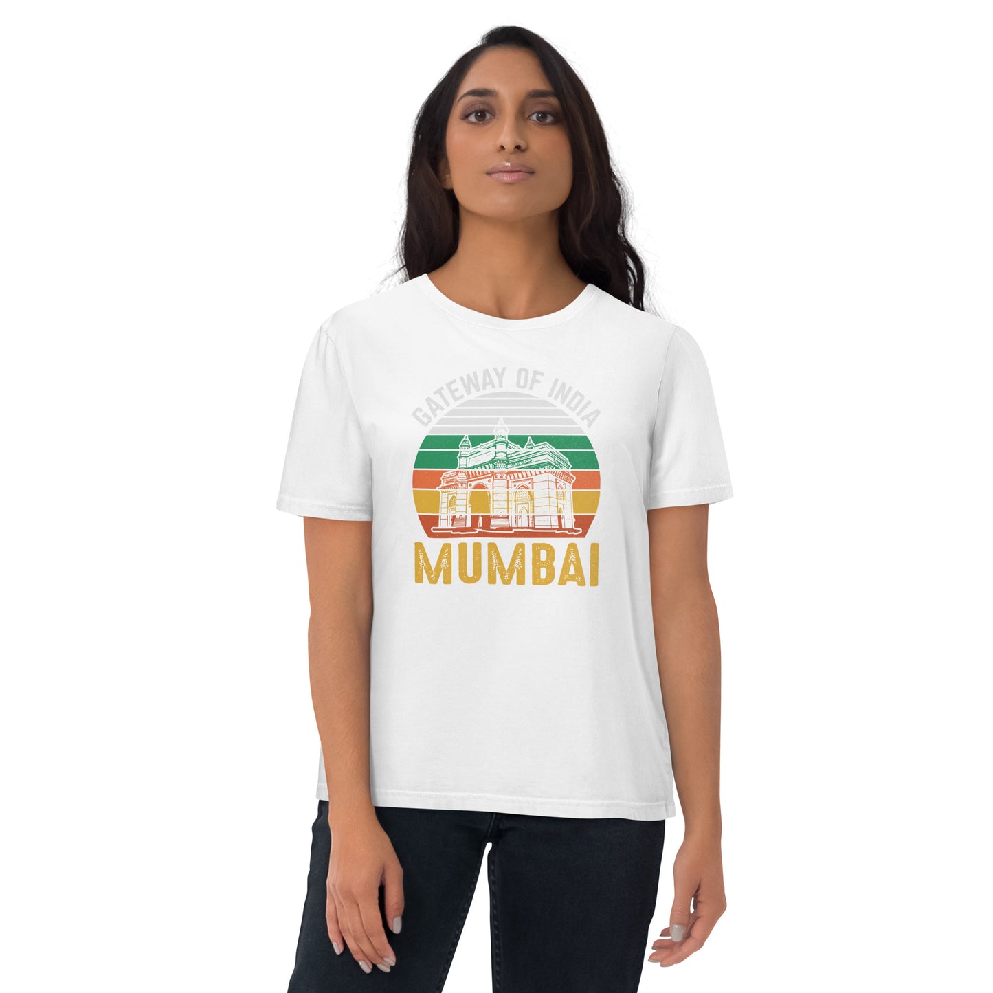 Gateway Of India - Unisex organic cotton t-shirt